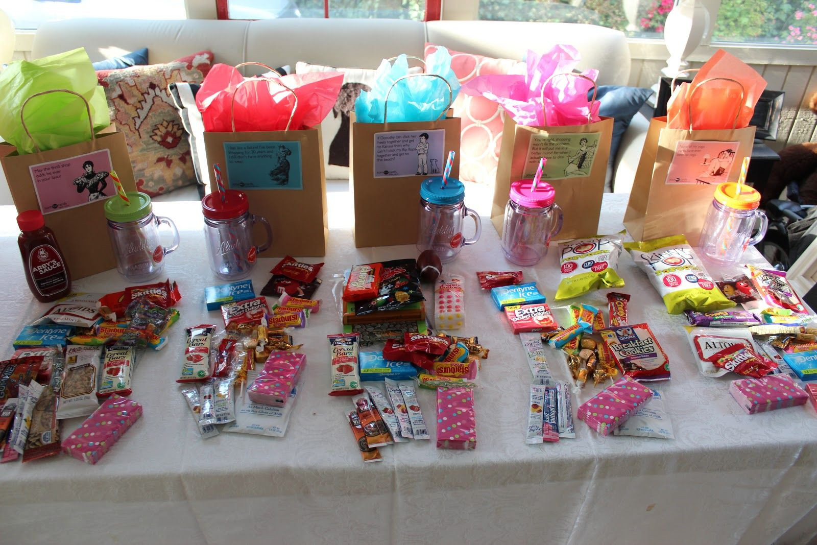 Gift Ideas For Girls Weekend
 Girls Weekend Goody Bags