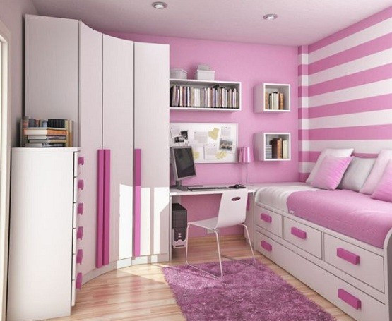 Girl Bedroom Painting Ideas
 Stylish & romantic pink paint ideas for girl bedroom