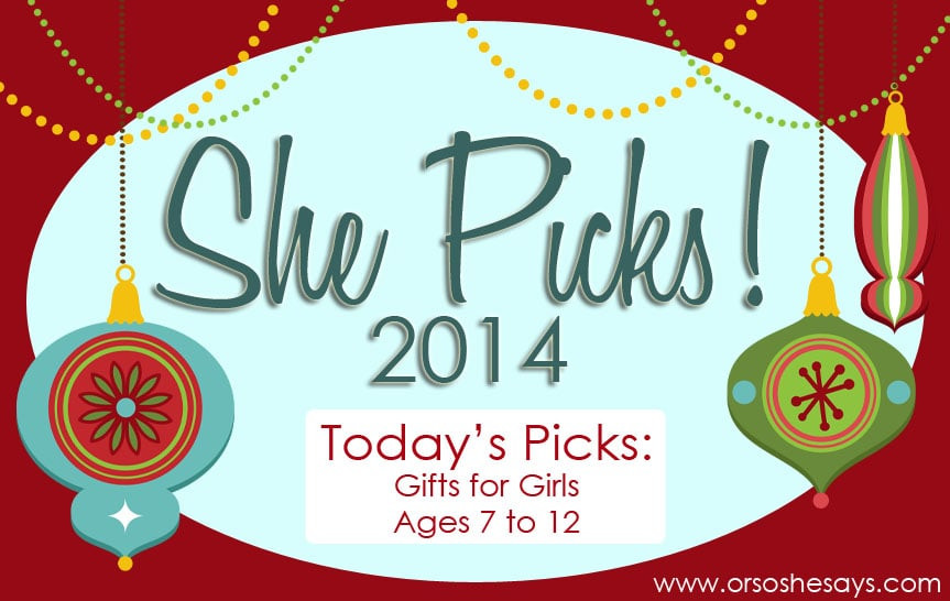 Girls Age 7 Gift Ideas
 Gifts for Girls Ages 7 12 SHE PICKS 2014 so she