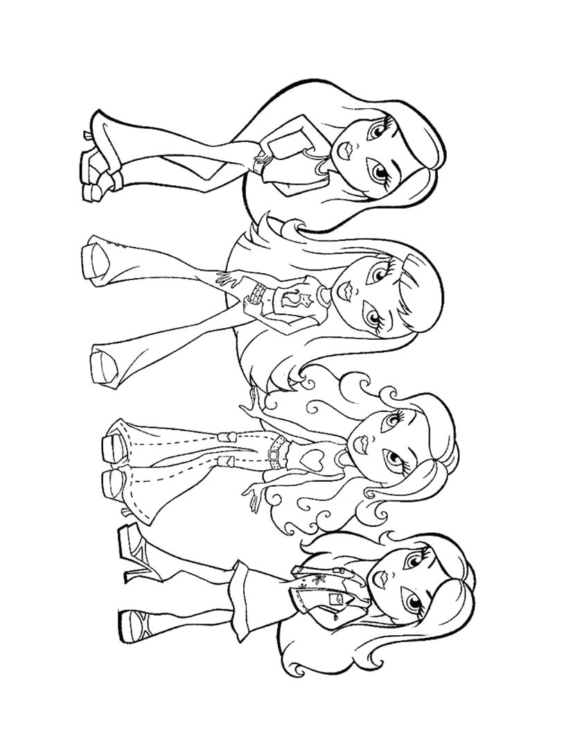 Girls Coloring Sheets
 Coloring Pages for Girls Dr Odd
