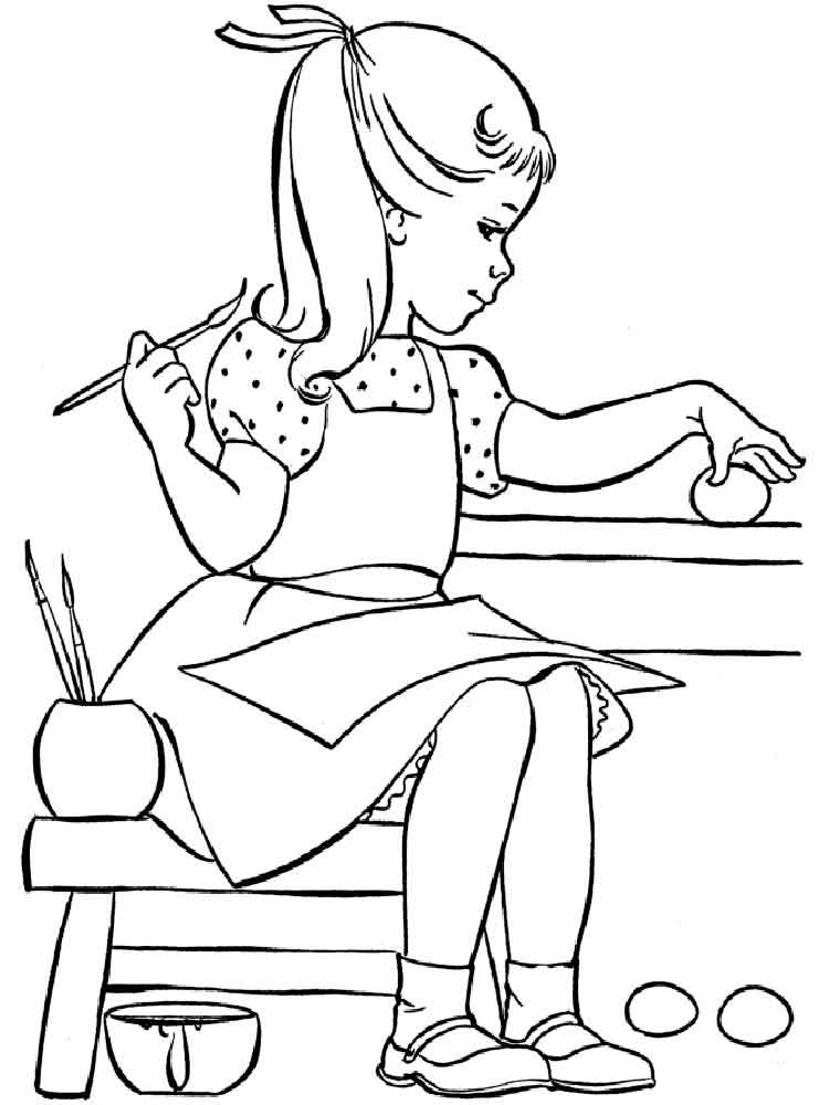 Girls Coloring Sheets
 Girl coloring pages to and print for free