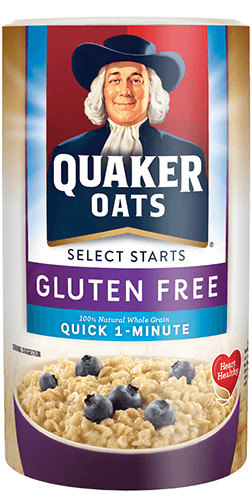 Gluten Free Quaker Oats
 Product Hot Cereals Quaker Gluten Free 1 Minute
