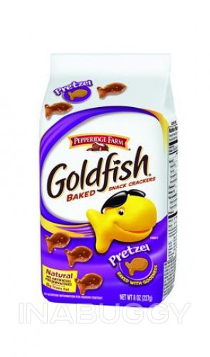 Gold Fish Pretzels
 Pepperidge Farm Goldfish Crackers Pretzels 227G FreshCo