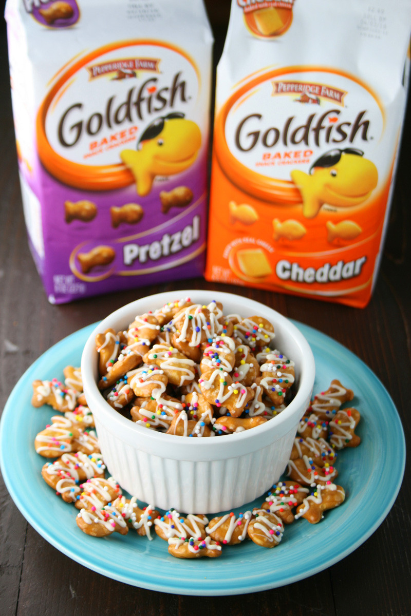 Gold Fish Pretzels
 Chocolate Covered Goldfish Pretzels Mom Loves Baking