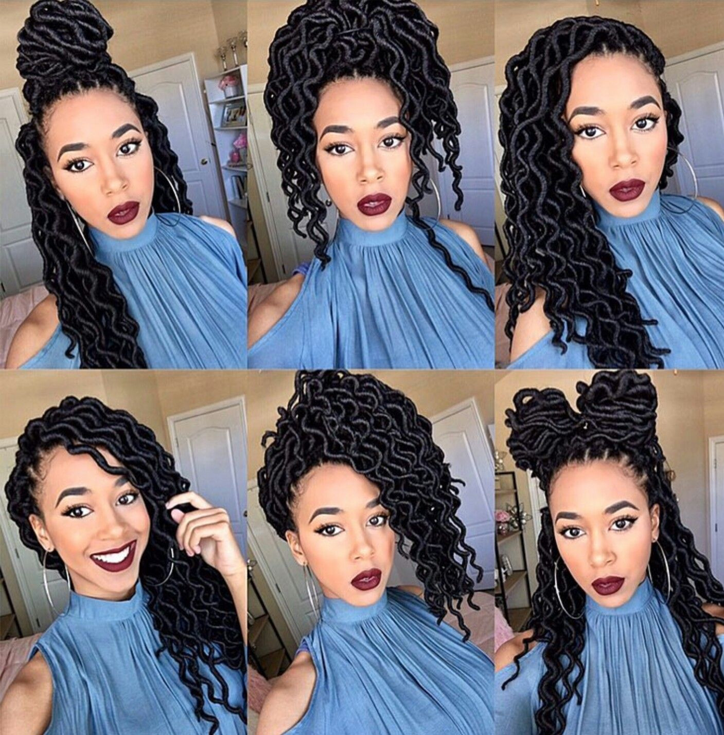 Hairstyles For Crochet Faux Locs
 Faux locs Faux curly locs