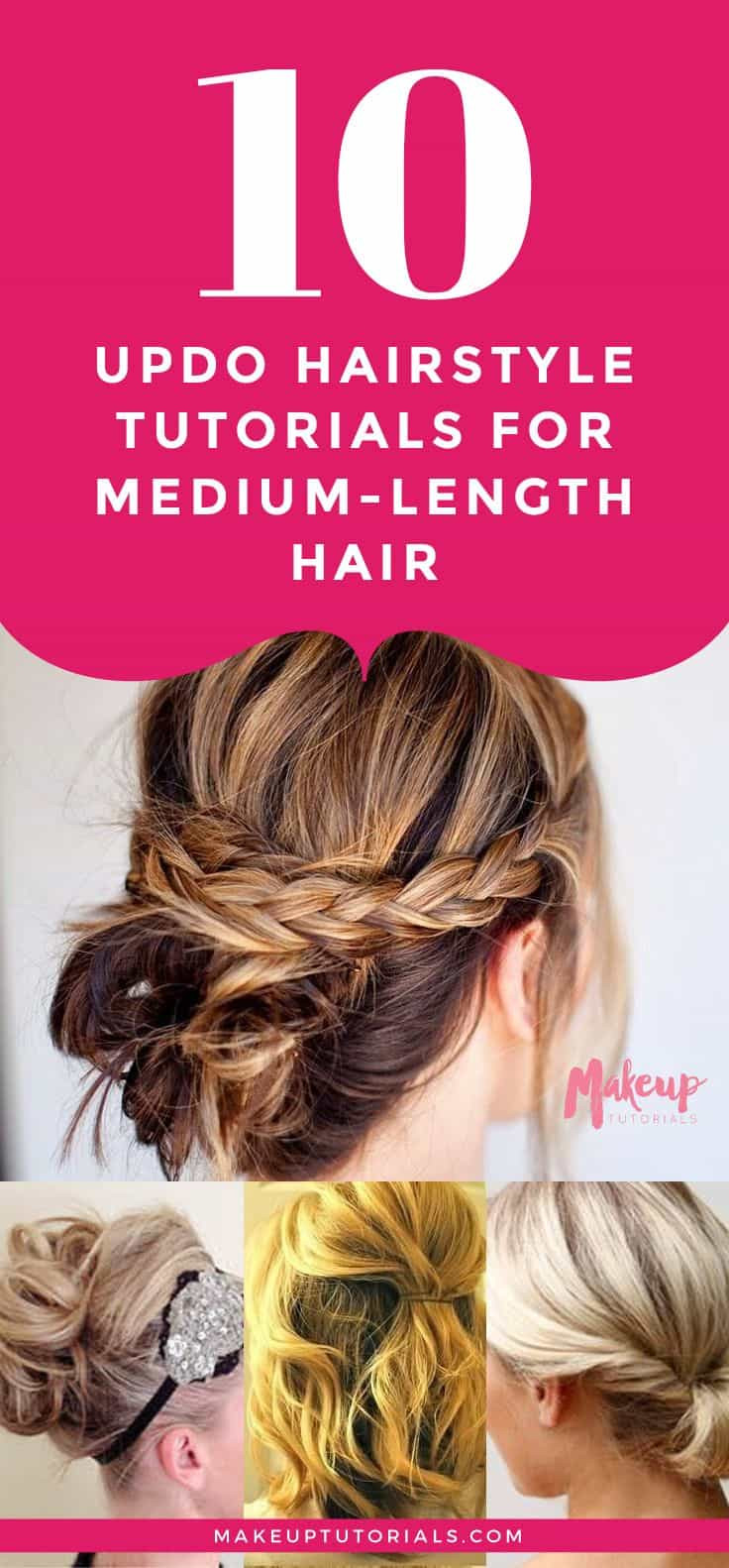 Hairstyles For Medium Hair Updos
 10 Hairstyle Tutorials For Your Next GNO