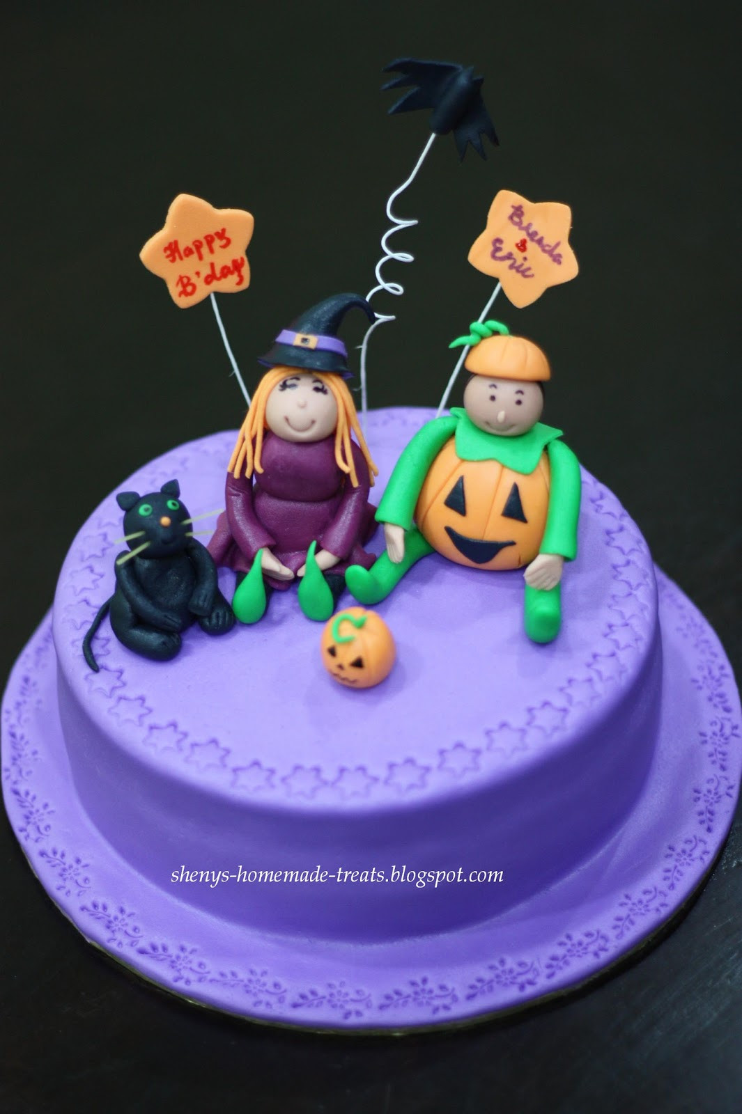 Halloween Birthday Cakes For Kids
 Sheny s Homemade Treats Halloween Theme Birthday Cake