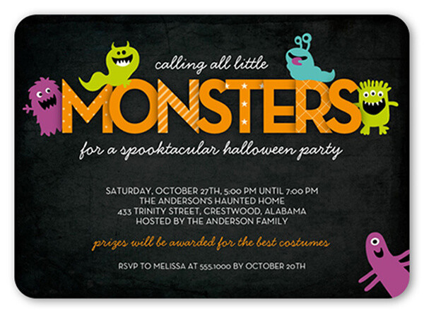Halloween Birthday Party Invitation Ideas
 The Best Halloween Party Themes