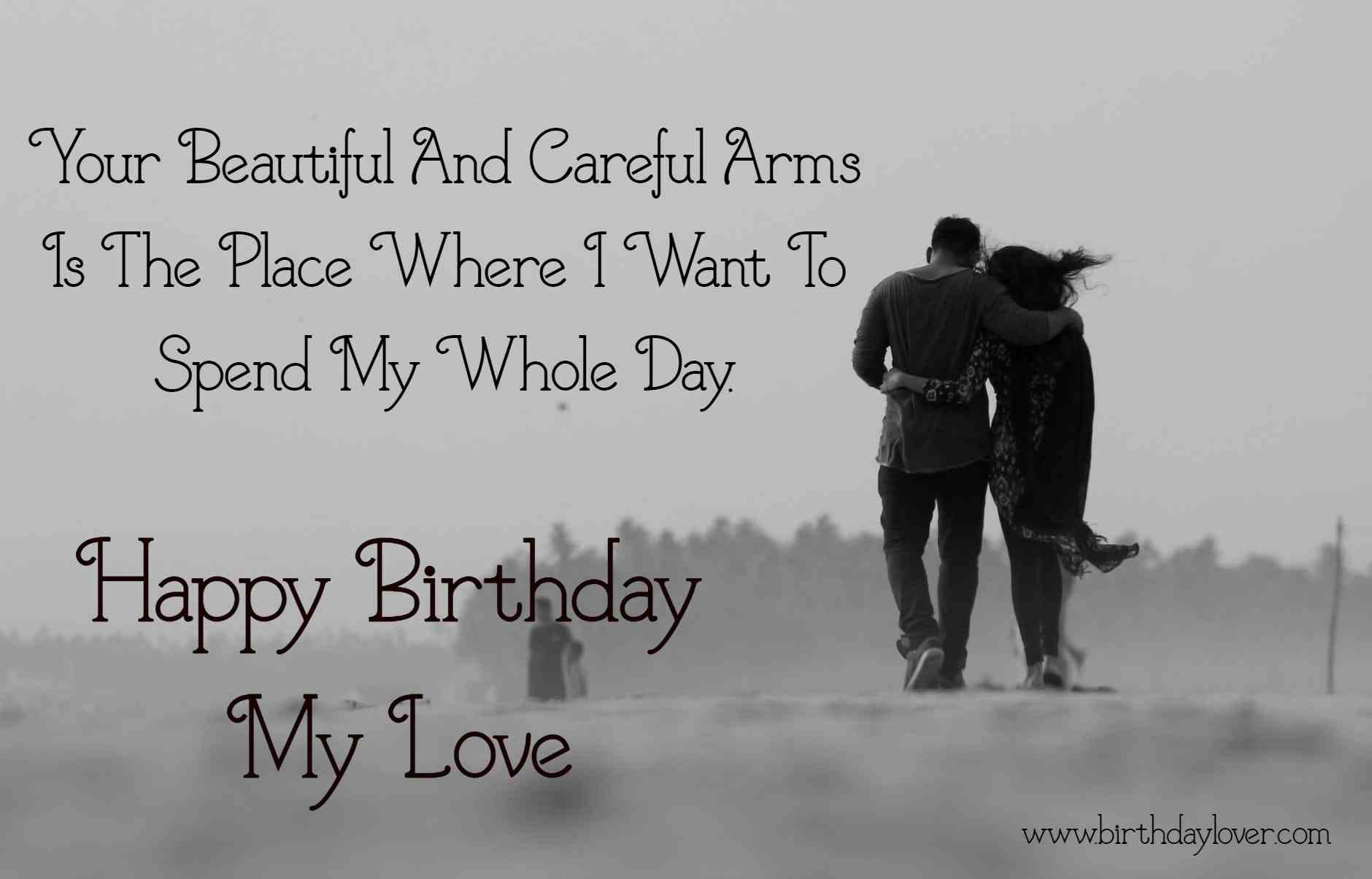 Happy Birthday Quotes For Lover
 Birthday Wishes For Lover Romantic Cute Funny