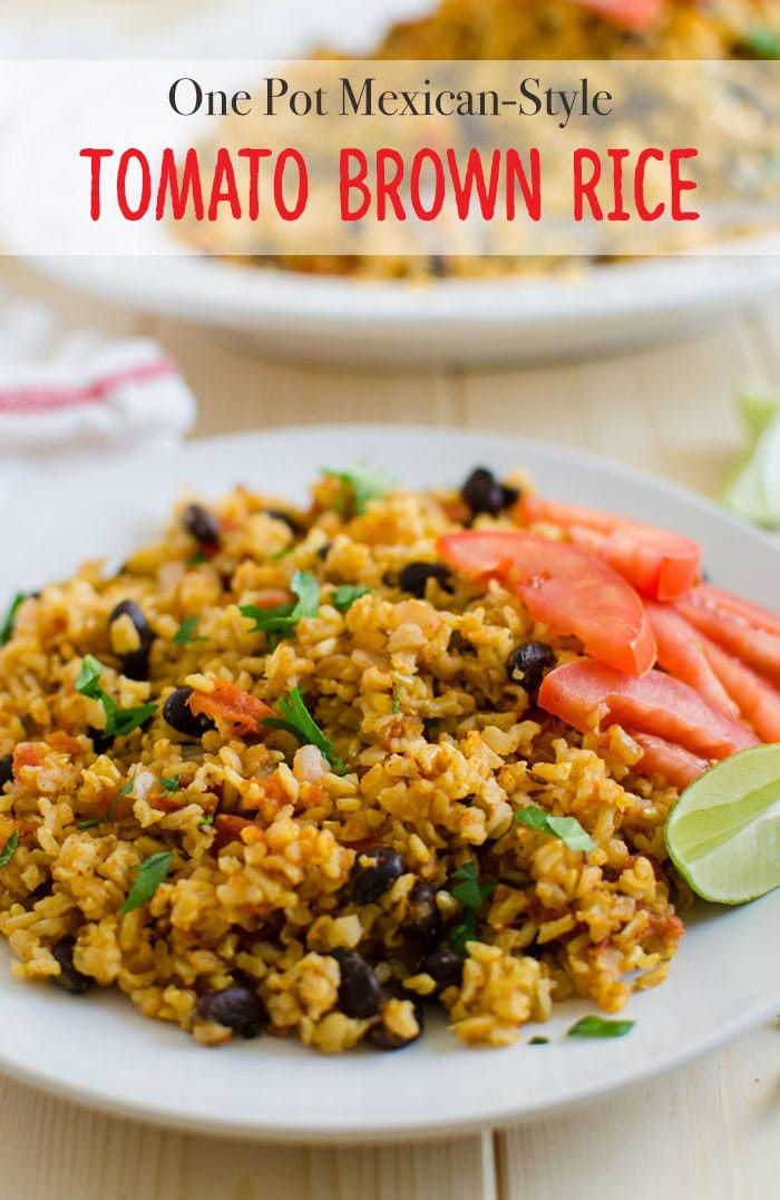 Healthy Brown Rice Recipes
 Mexican Brown Rice Recipe A e Pot Healthy Meal