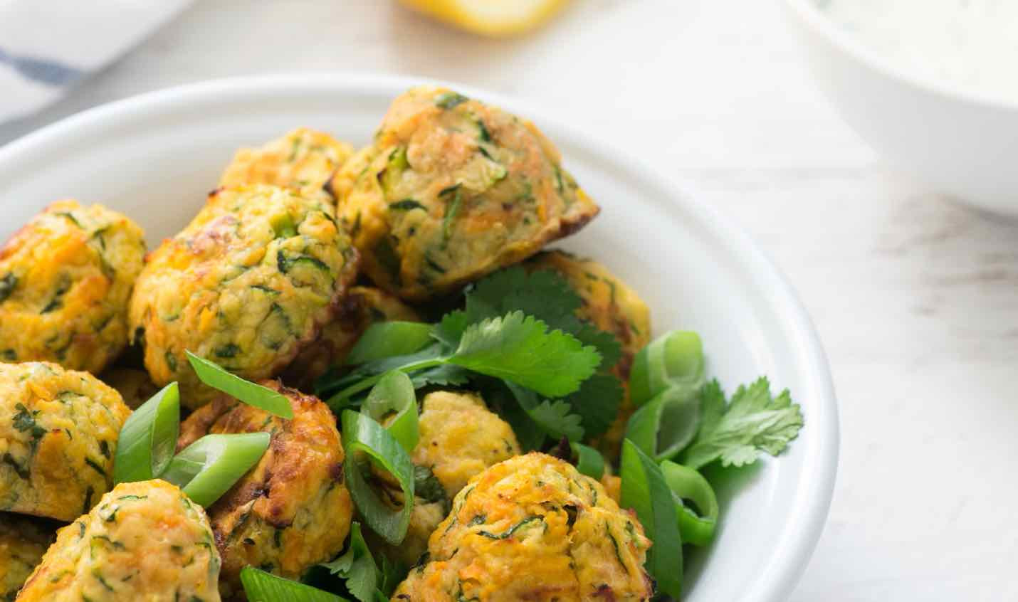 Healthy Savory Snacks
 Zucchini and carrot bites
