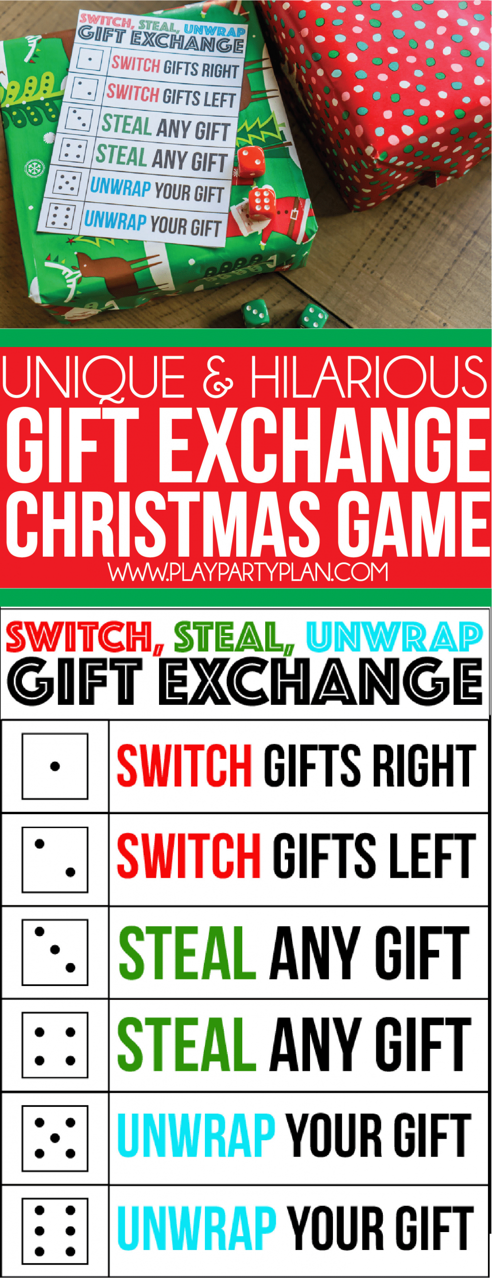 Holiday Gift Exchange Games Ideas
 The Best Gift Exchange Game Ever Switch Steal or Unwrap