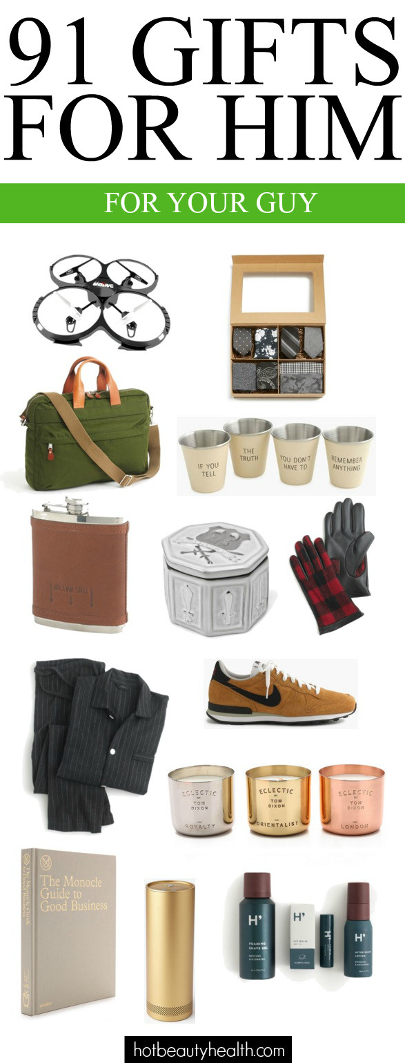 Holiday Gift Ideas For Guys
 100 Gift Ideas for The Guy s in Your Life