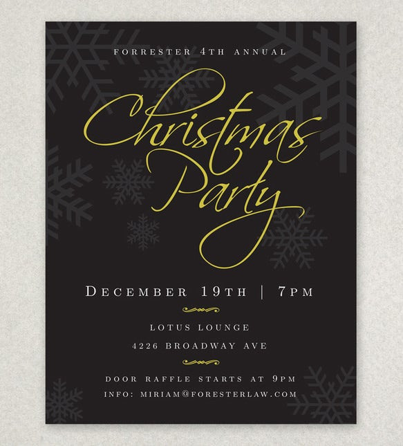 Holiday Party Flyer Ideas
 27 Holiday Party Flyer Templates PSD