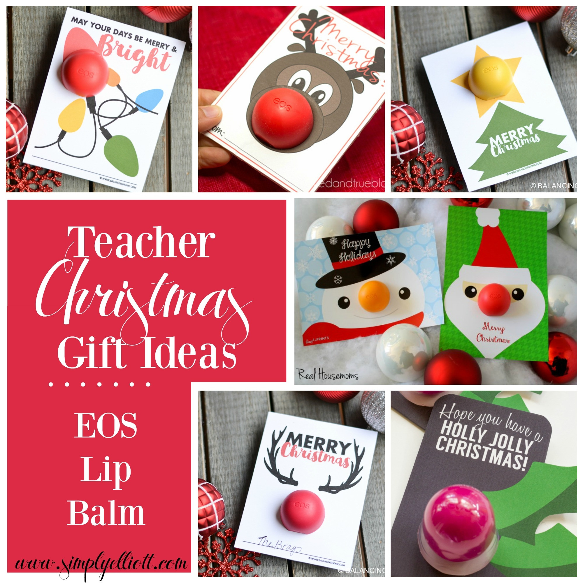 Holiday Teacher Gift Ideas
 EOS