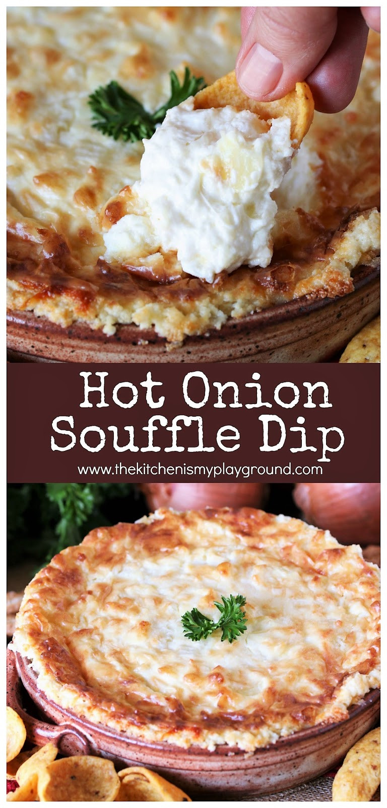 Hot Onion Dip
 Hot ion Souffle Dip