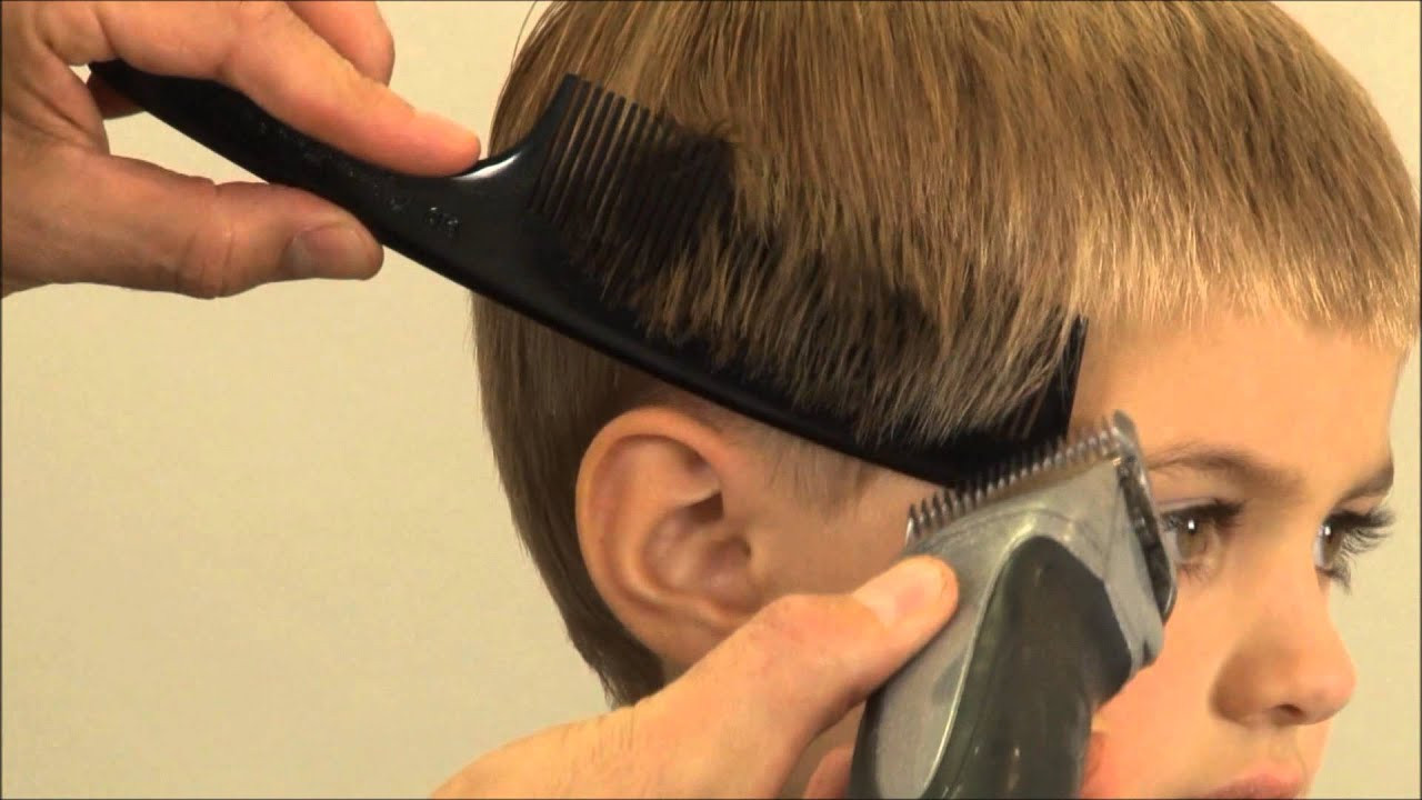 How To Cut Boys Hair
 Boy s Haircut How To Cut A Traditional Side Part Boy s