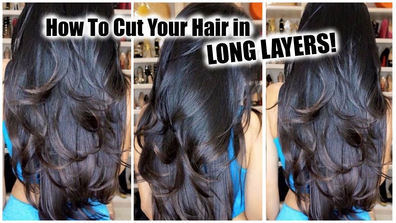 How To Cut Long Layers In Long Hair
 How To Cut Your Own Hair in Layers at Home │ DIY Layers