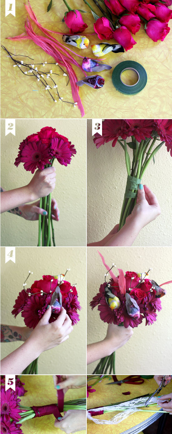 How To DIY Wedding Flowers
 DIY How I Made my own wedding bouquet A Beautiful Mess