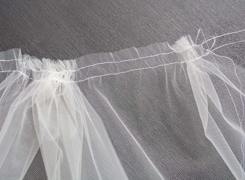 How To Make A Wedding Veil With A Tiara
 How to Make a Bridal Veil Simple DIY Bridal Veil