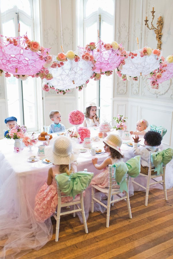 Ideas For Little Girls Tea Party
 Sweet Tea Birthday Party Pretty My Party