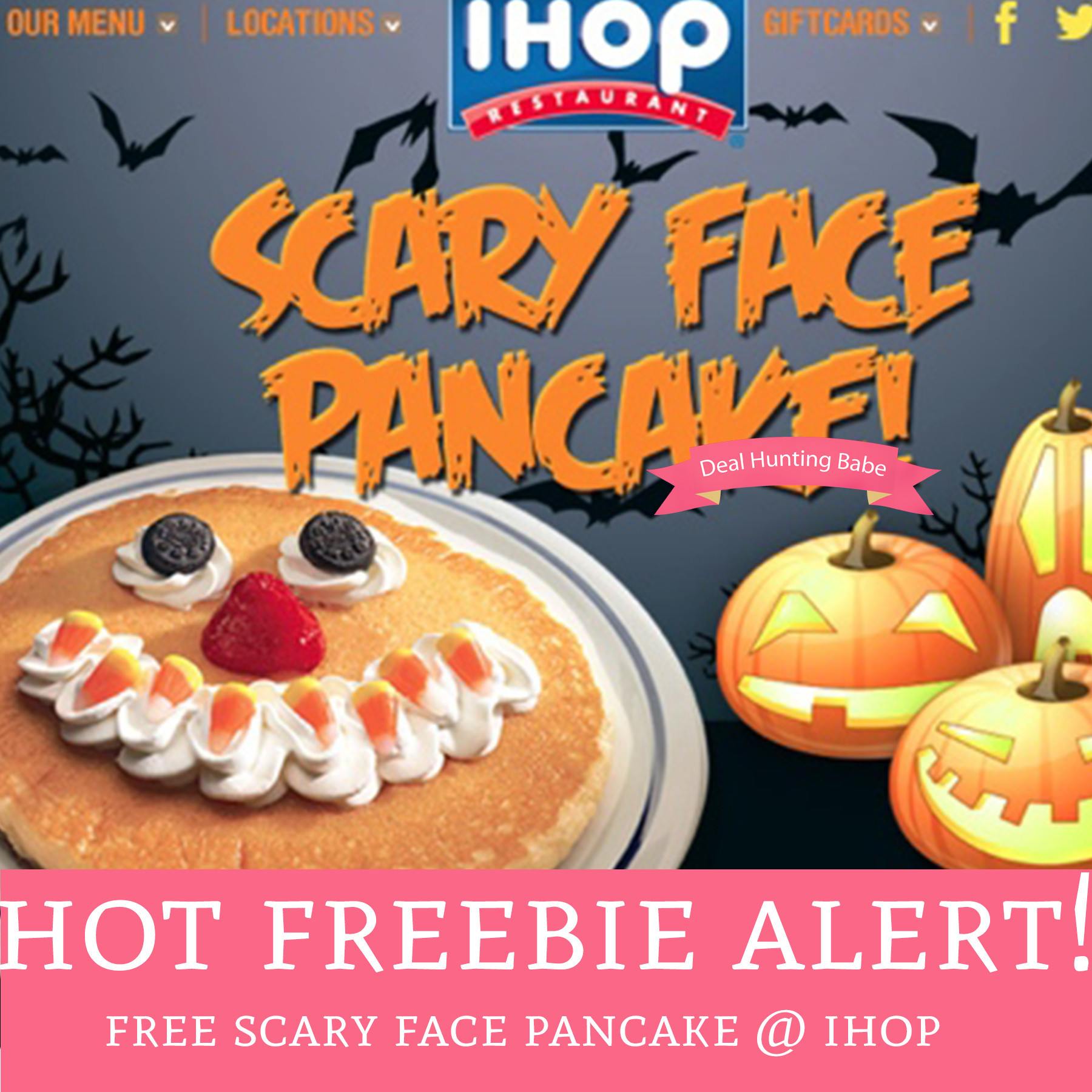 Ihop Free Pancakes Halloween
 22 Ideas for Ihop Halloween Free Pancakes 2019 Most