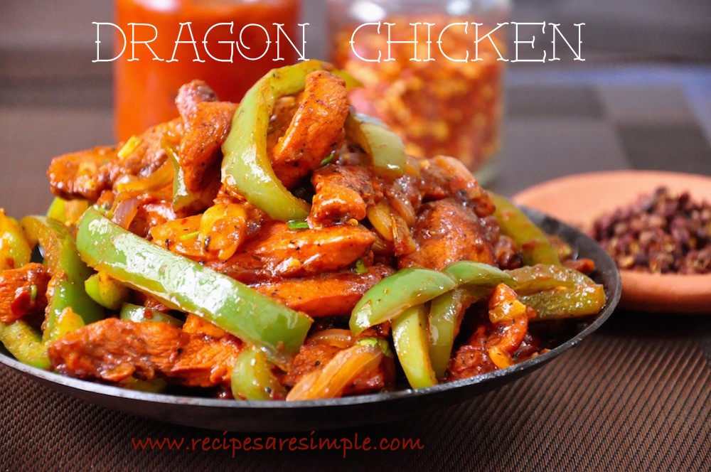 Indo Chinese Chicken Recipes
 Dragon Chicken