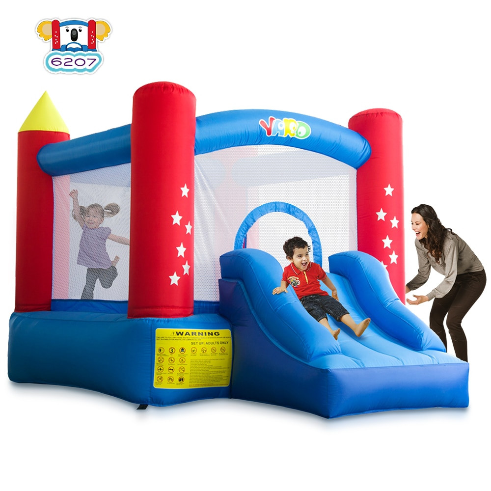 Indoor Bounce Houses For Kids
 YARD Indoor Outdoor Bounce House with Slide Blower for