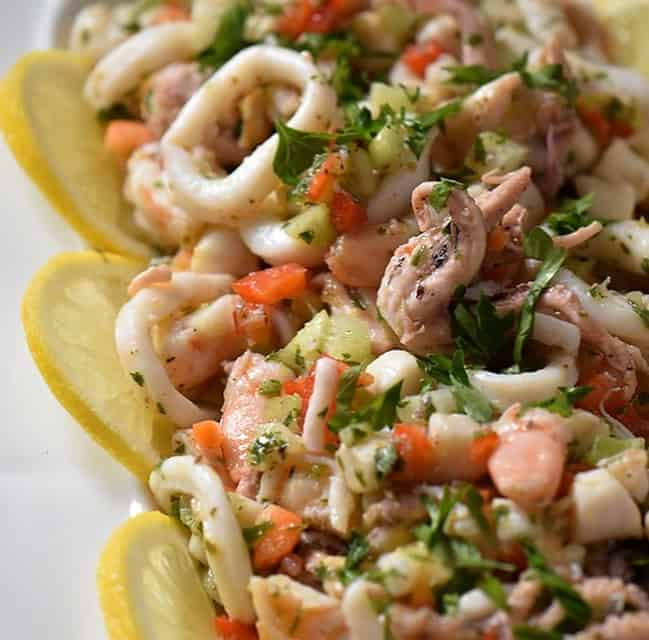 Italian Marinated Seafood Salad Recipes
 Seafood Salad The Best Italian Appetizer She Loves Biscotti