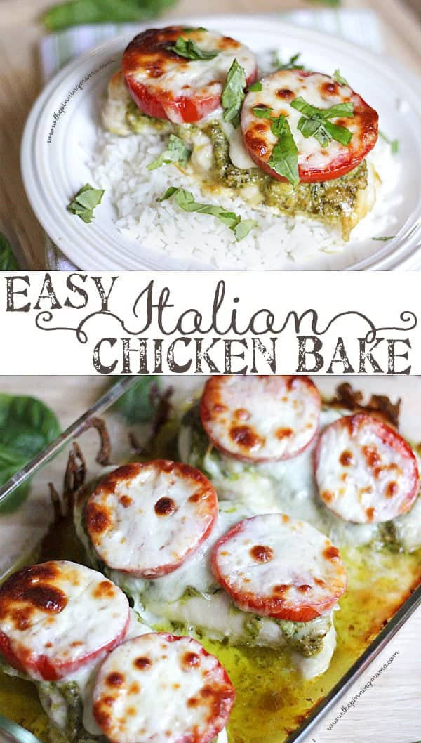 Italian Recipes With Chicken
 Easy Dinner Recipe Italian Chicken Bake