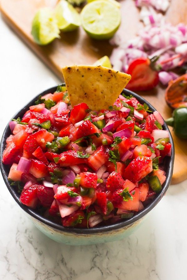 Jalapeno Salsa Recipe
 This Strawberry Jalapeno Salsa takes only 10 minutes with