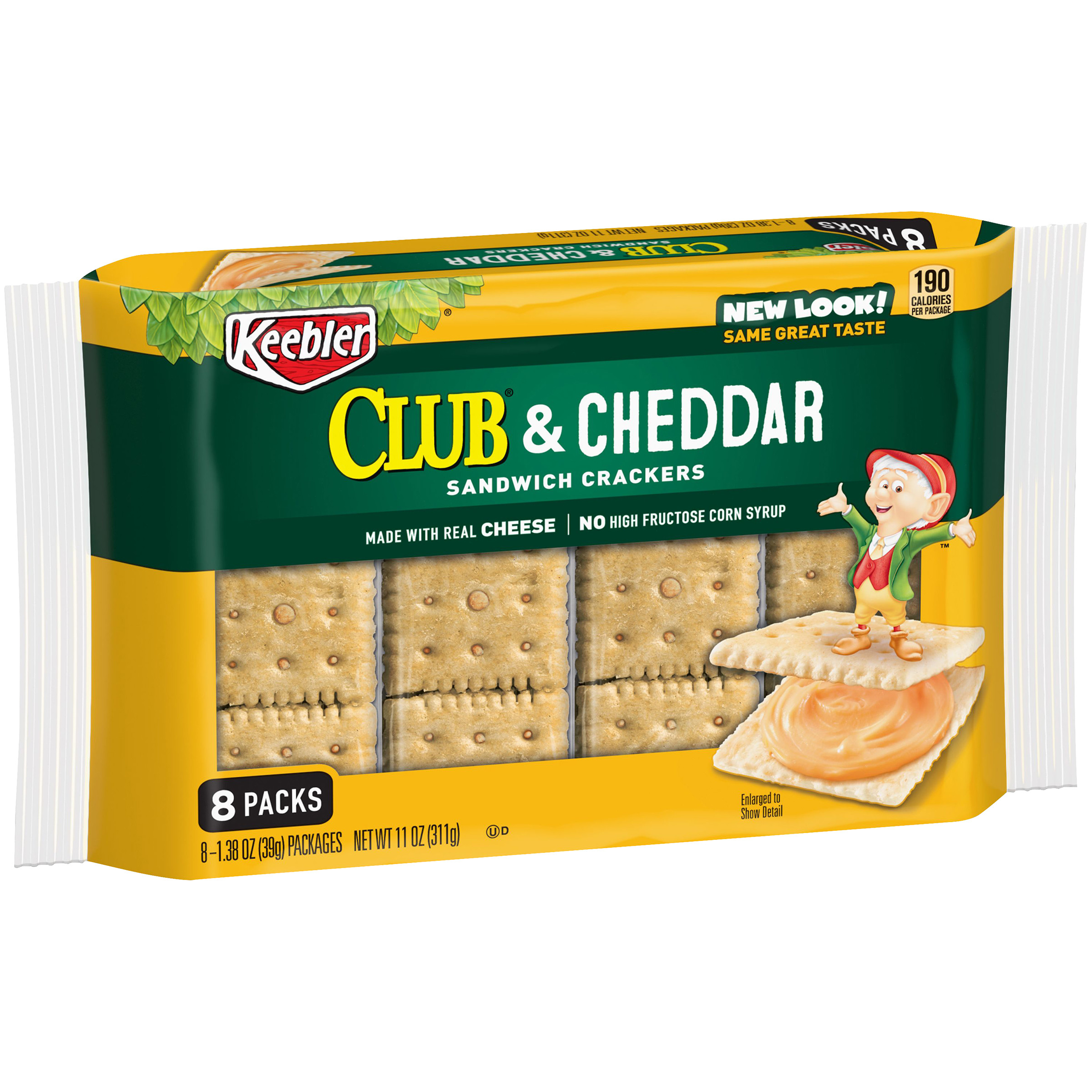 Keebler Sandwich Crackers
 Keebler Sandwich Crackers Club & Cheddar 8 1 38 oz