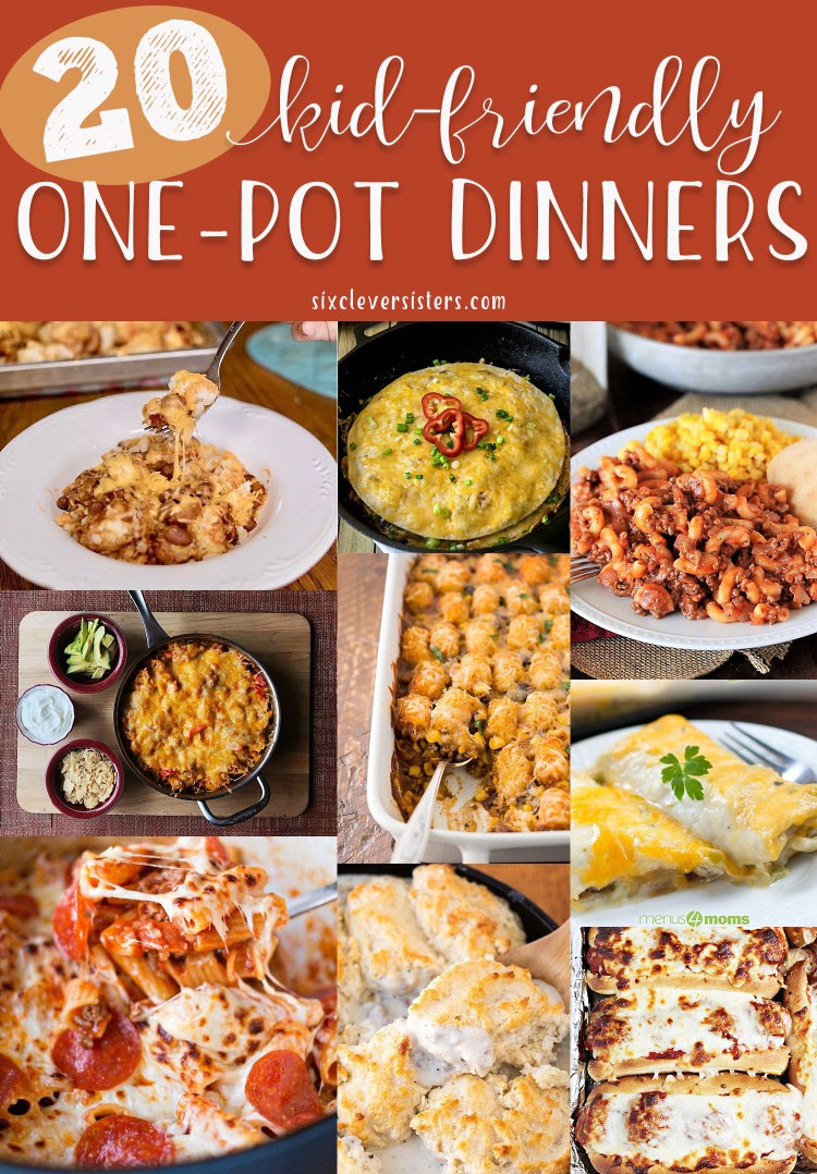Kid Friendly Recipes For Dinner
 20 Kid Friendly e Pot Dinners Six Clever Sisters