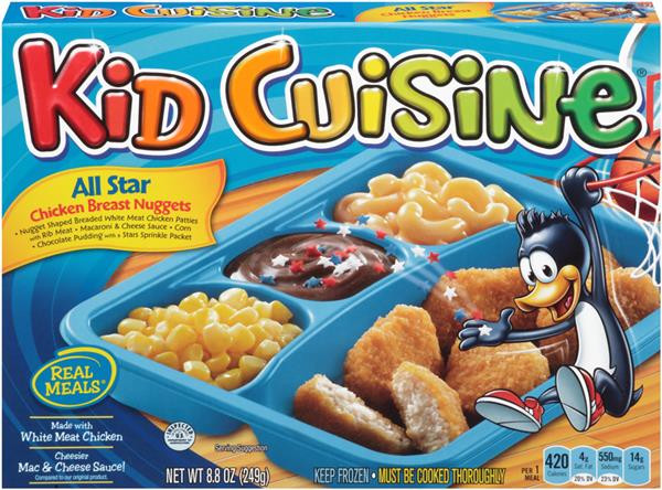 Kids Frozen Dinners
 Kid Cuisine TV Dinners Wiki