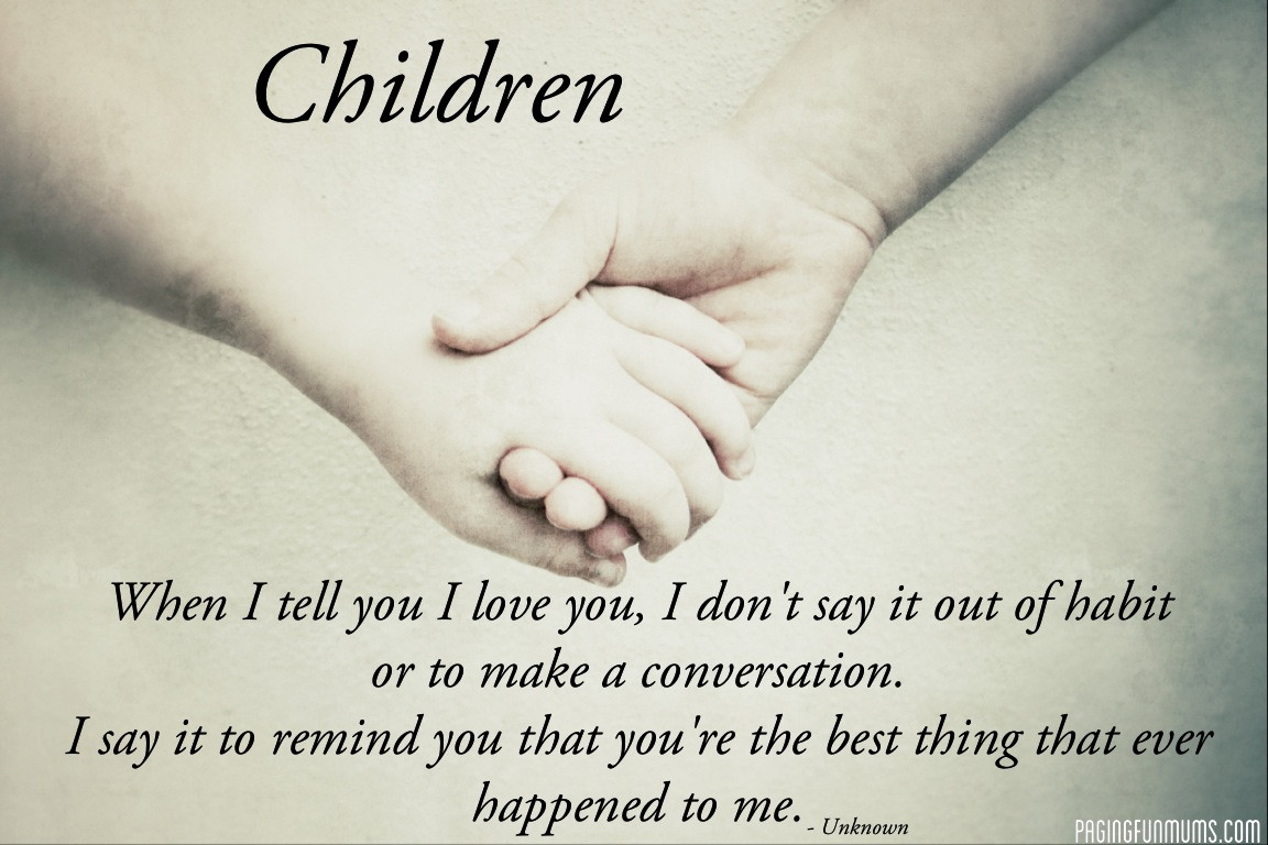 Kids Love Quote
 To My Daughter Quotes About Life QuotesGram