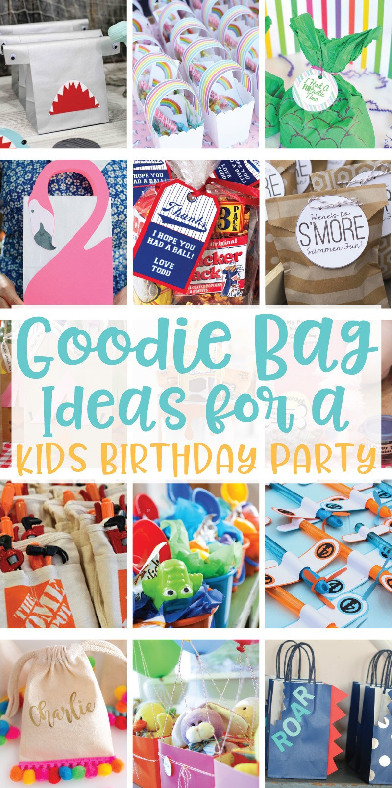 Kids Party Gift Bag Ideas
 20 Creative Goo Bag Ideas for Kids Birthday Parties on