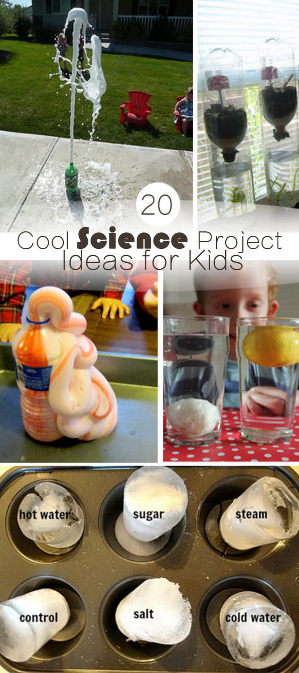 Kids Project Ideas
 20 Cool Science Project Ideas for Kids Hative