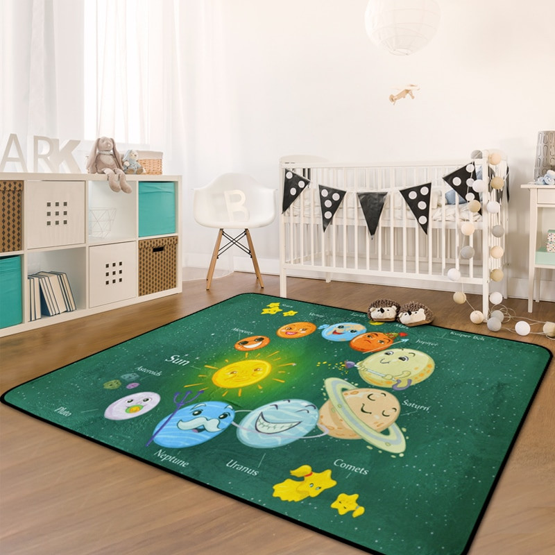 Kids Room Rug
 Nordic Cartoon Carpets For Living Room Children Carpet
