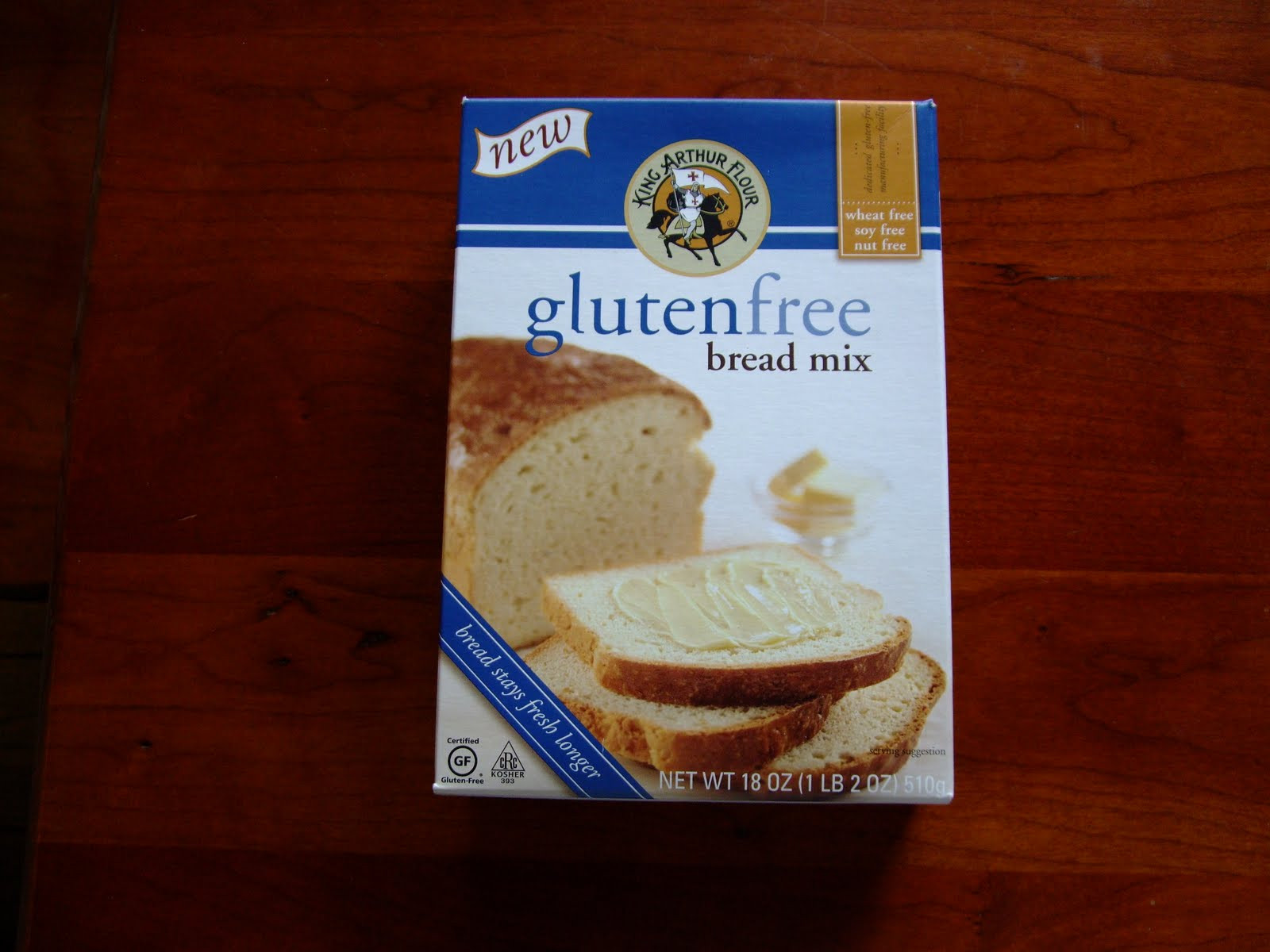 King Arthur Gluten Free Bread Mix
 Learning to Eat Allergy Free King Arthur Gluten Free