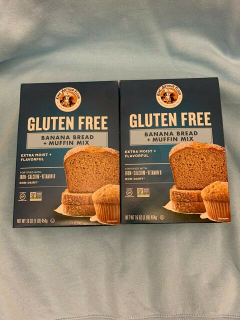 King Arthur Gluten Free Bread Mix
 2 Boxes KING ARTHUR Gluten Free Banana Bread Mix 16 oz X