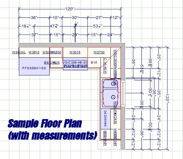 Kitchen Cabinet Floor Planner
 pinterest kitchen floor plans
