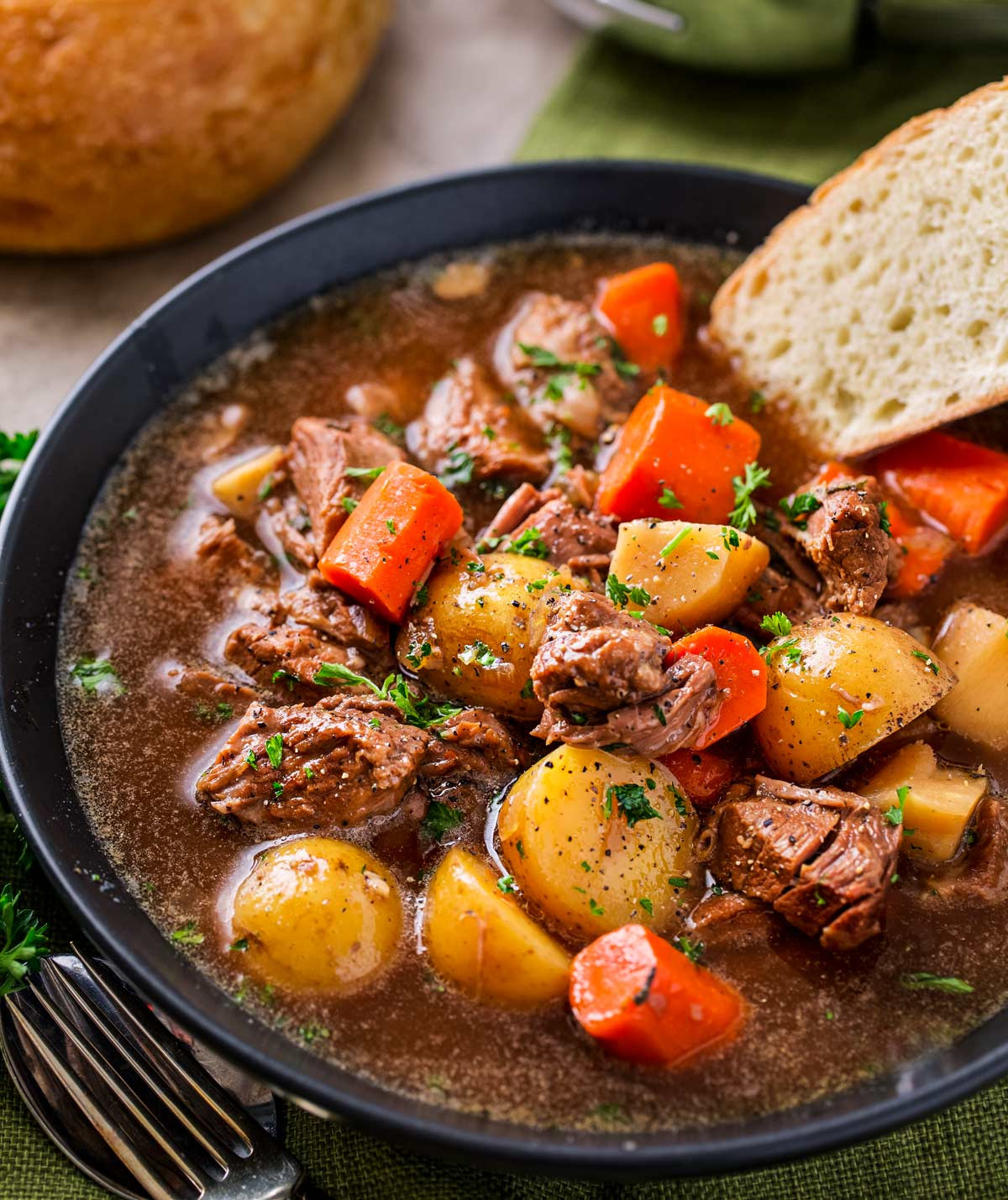 Lamb Stew Meat
 Crockpot Beef Stew with Beer and Horseradish The