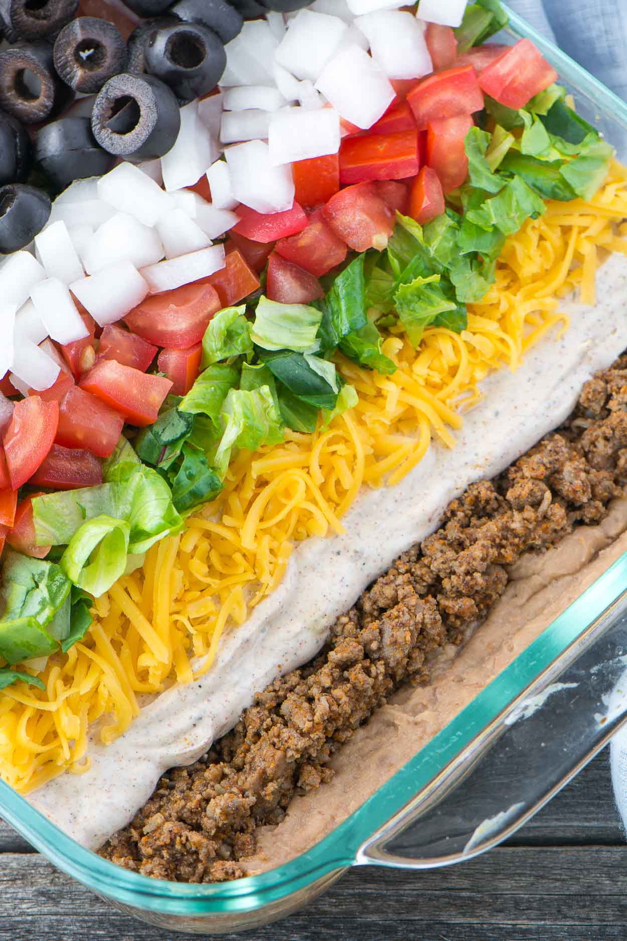 Layered Taco Dip With Ground Beef
 How to Make The Best 7 Layer Dip Simple Revisions