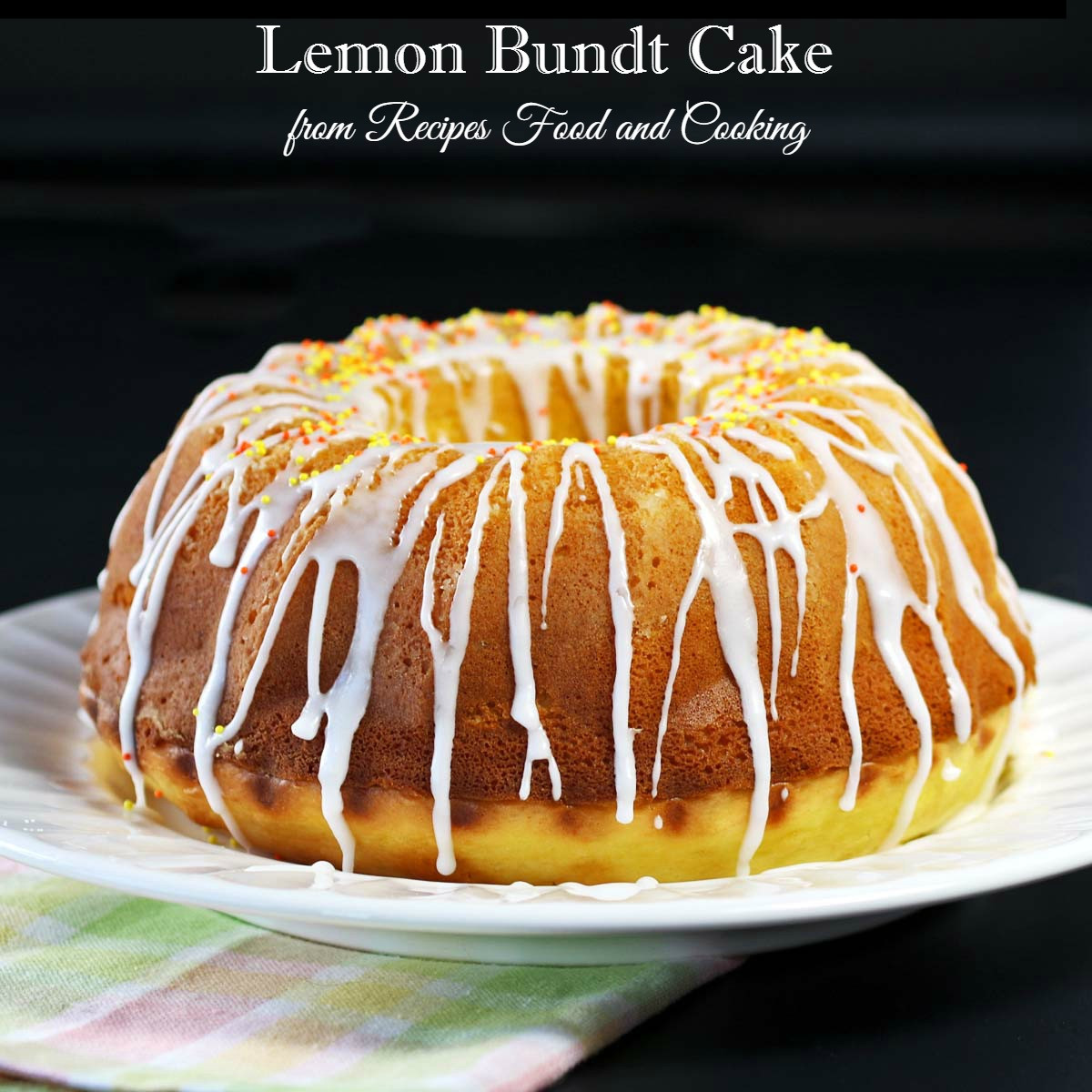 Lemon Bundt Cake From Cake Mix
 Lemon Bundt Cake BundtBakers Recipes Food and Cooking