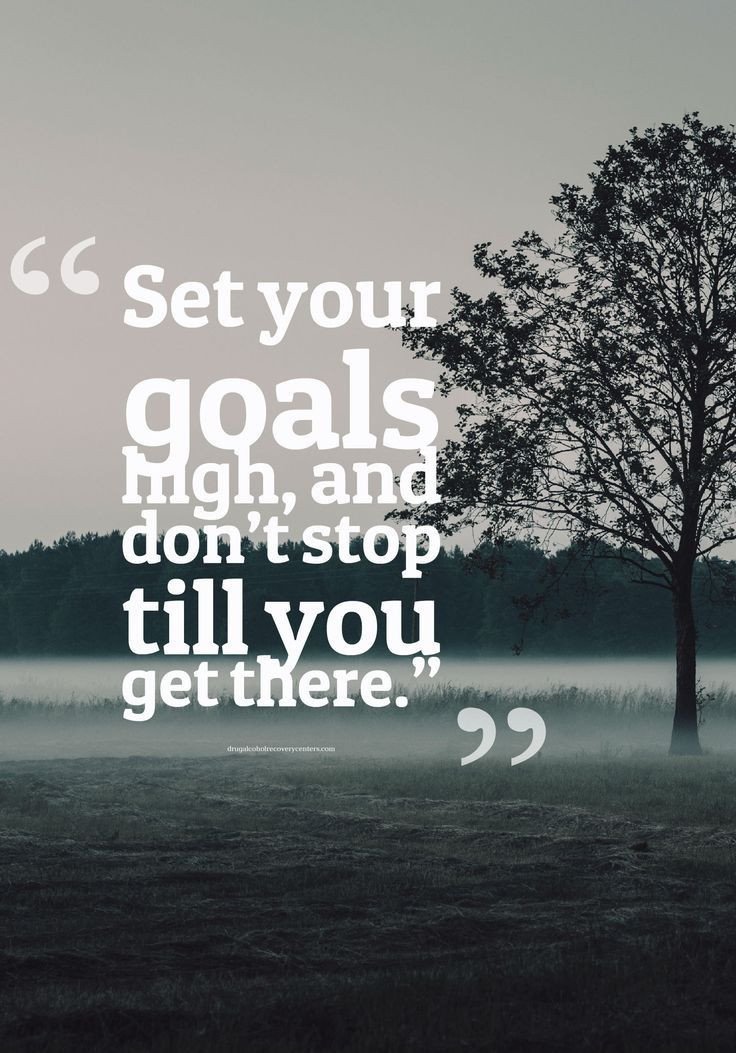 Life Goals Quotes
 Quotes About Life Set Your Goals High The Daily Quotes