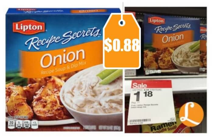 Lipton Onion Dip
 Lipton Recipe Secrets ion Dip Mix ly $0 88 at Tar