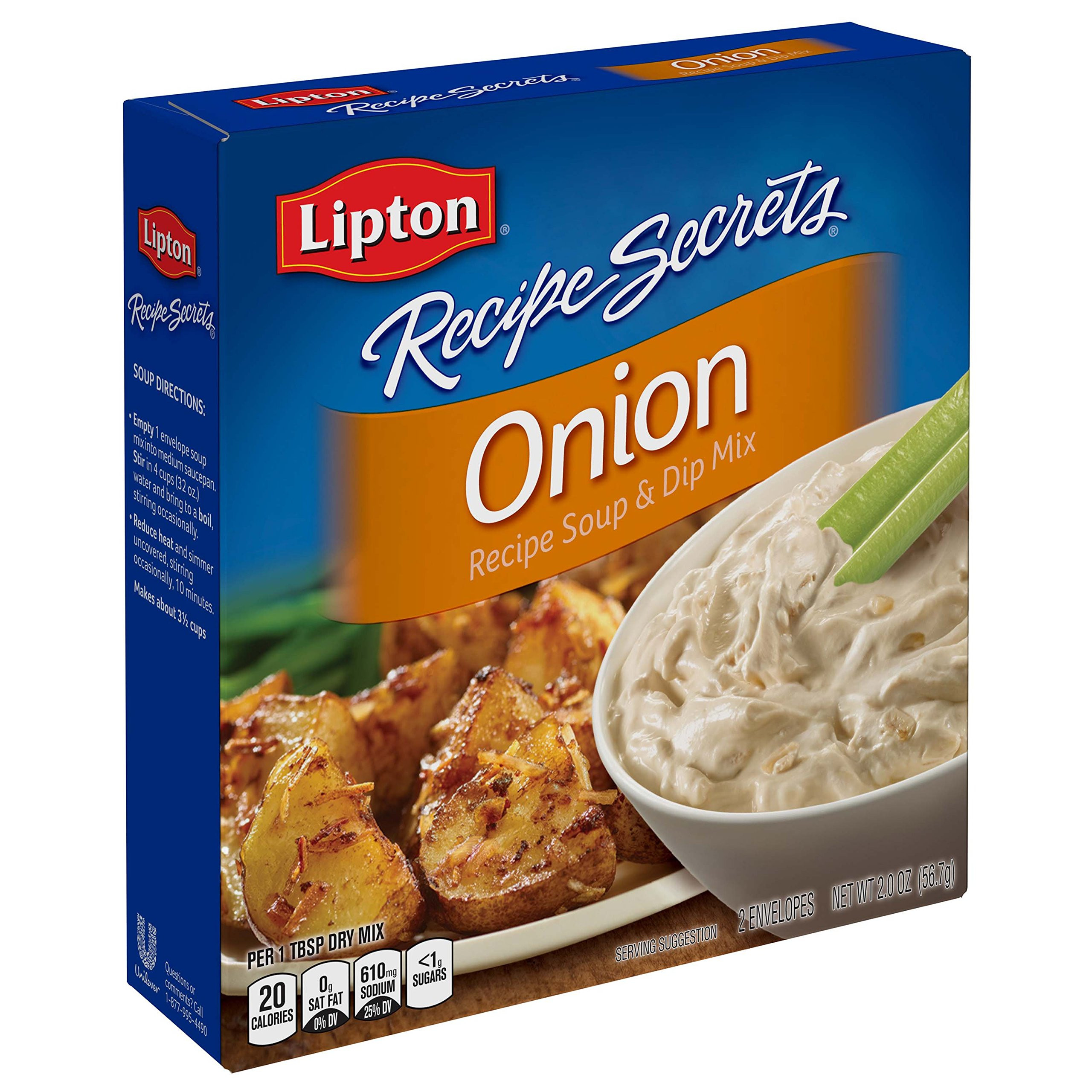 Lipton Onion Dip
 Lipton Recipe Secrets Soup and Dip Mix ion Flavor 2