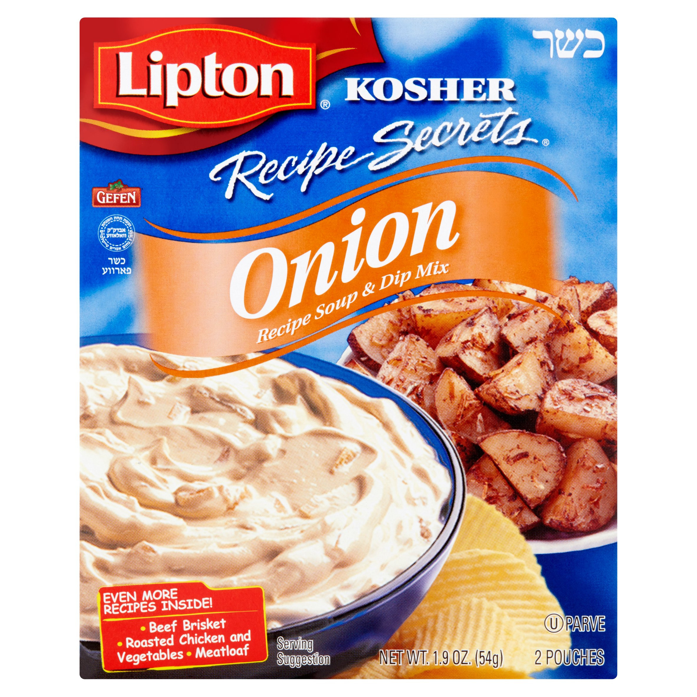 Lipton Onion Dip
 Lipton Recipe Secrets Kosher ion Soup & Dip Mix 2 ct