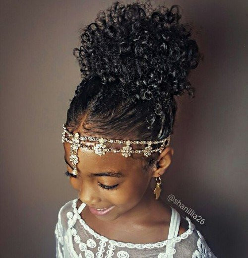 Little Black Girl Updo Hairstyles
 40 Cute Hairstyles for Black Little Girls