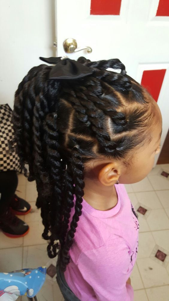 Little Girl Two Strand Twist Hairstyles
 35 Amazing Natural Hairstyles for Little Black Girls Part 3